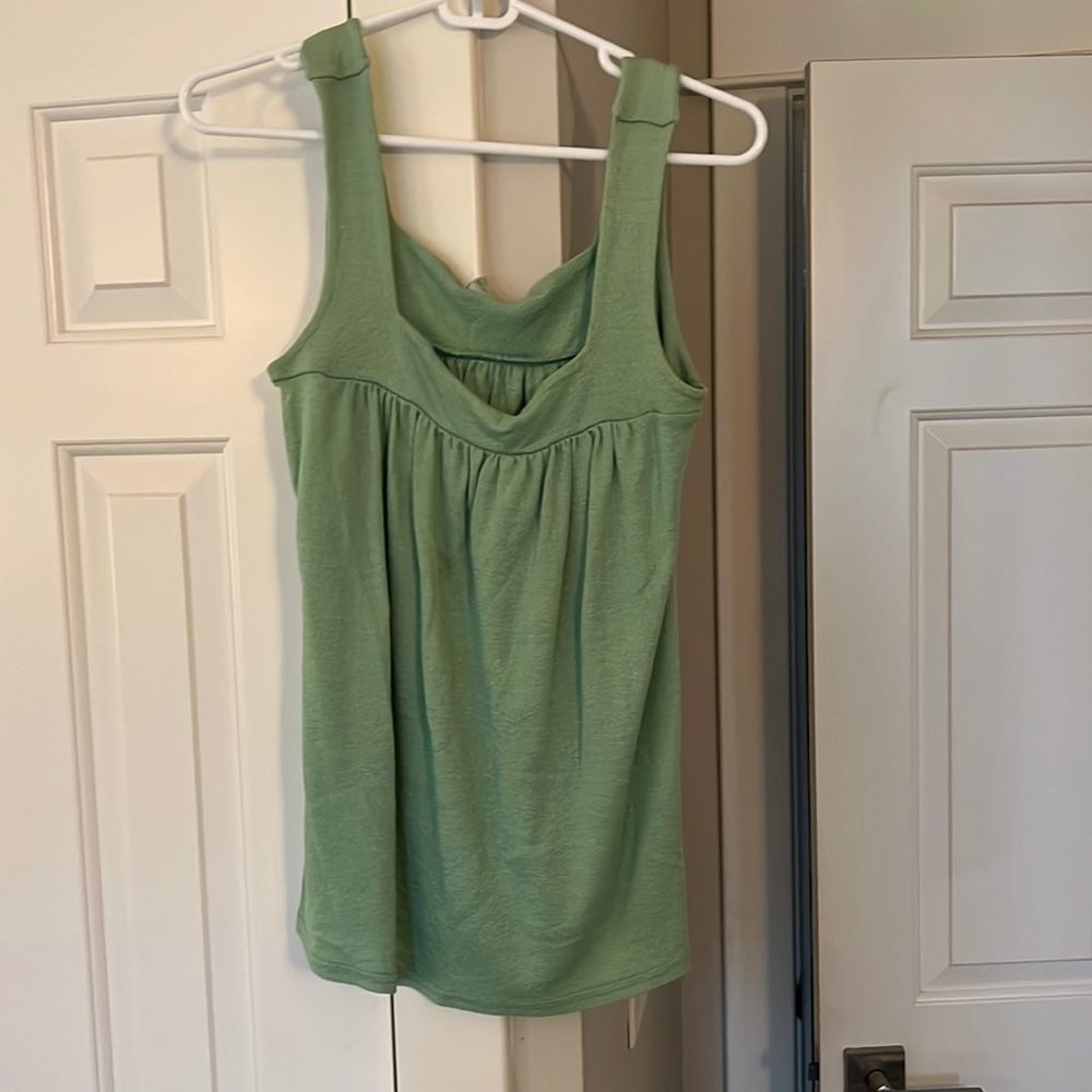 Michael stars mint green tank top. One size